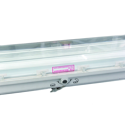 ATEX 1200mm দৈর্ঘ্য 2 * 18W ডাবল টিউব বিস্ফোরণ-প্রতিরোধী এলইডি রৈখিক আলো জোন 1 এবং 2, জোন 21 এবং 22 এর জন্য