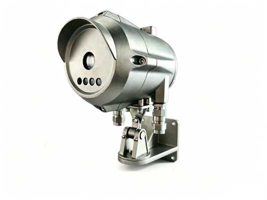ATEX IECEx বিস্ফোরণ প্রতিরোধী সিসিটিভি ক্যামেরা আইপি 68 স্টেইনলেস স্টীল সুরক্ষা ক্যামেরা বিপজ্জনক এলাকার জন্য তেল ও গ্যাস